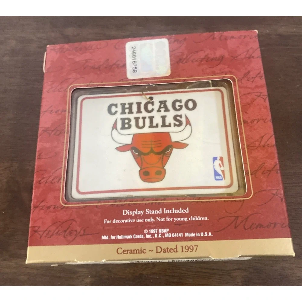 1997 Chicago Bulls Basketball NBA Collection Hallmark‎ Keepsake Ornament